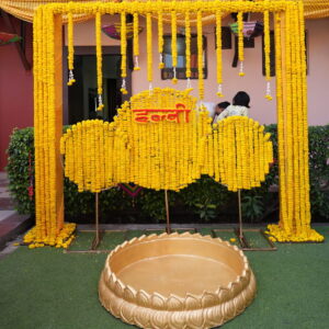 Haldi ceremony in Manesar