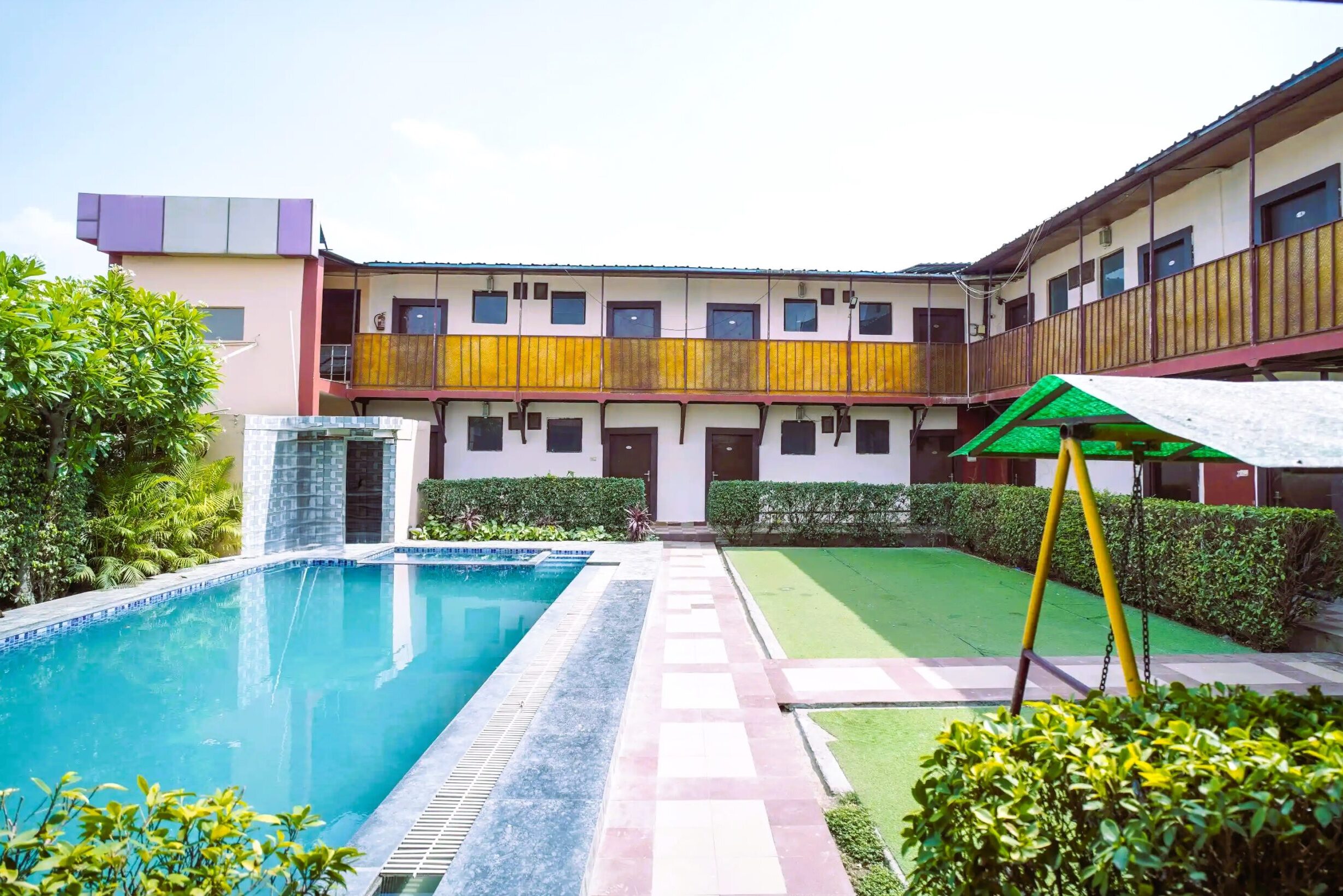 resort in manesar with pool