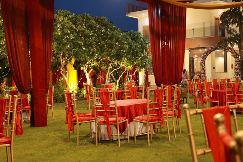 Resort with Lawn in Manesar | Open Spaces at JPS